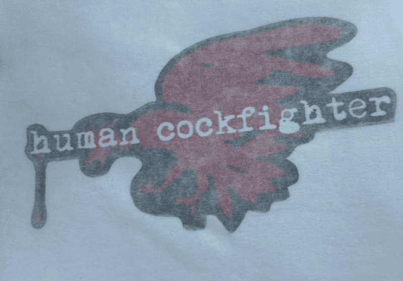 Decal - Human Cockfighter - Back